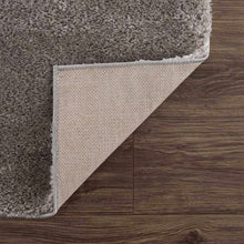 Load image into Gallery viewer, Heavenly Solid Gray Plush Rug - Clearance
