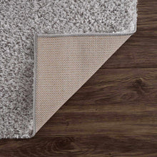 Load image into Gallery viewer, Heavenly Solid Light Gray Plush Rug - Clearance
