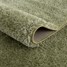 Load image into Gallery viewer, Heavenly Solid Green Plush Rug - Clearance
