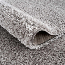 Load image into Gallery viewer, Heavenly Solid Light Gray Plush Rug - Clearance
