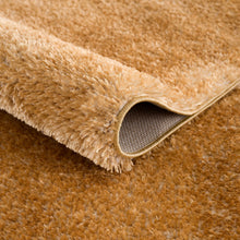 Load image into Gallery viewer, Heavenly Solid Mustard Plush Rug - Clearance

