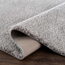 Load image into Gallery viewer, Heavenly Solid Light Gray Plush Rug - Clearance
