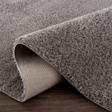 Load image into Gallery viewer, Heavenly Solid Gray Plush Rug - Clearance
