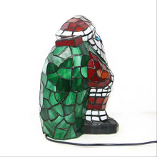 Carregar imagem no visualizador da galeria, Santa Standing Tiffany Lamp Glass Tabletop
