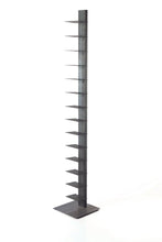 Load image into Gallery viewer, Sapiens Vertical Bookcase by Bruno Rainaldi - Large Unvarnished Steel

