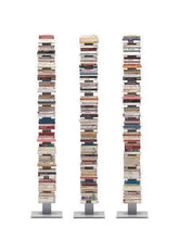 Load image into Gallery viewer, Sapiens Vertical Bookcase by Bruno Rainaldi - Large Unvarnished Steel
