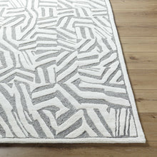 Carregar imagem no visualizador da galeria, Avian Gray Wool Area Rug

