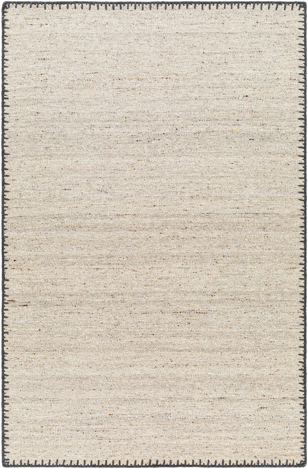 Ayumu Beige Hand Woven Wool Area Rug