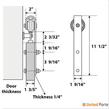 Load image into Gallery viewer, Sartodoor Rails - Hardware
