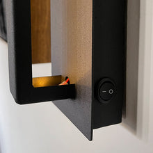 Cargar imagen en el visor de la galería, Industrial Battery Operated Wall Sconces, Set of Two
