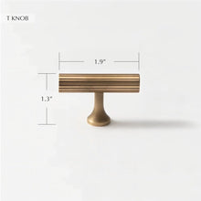 Load image into Gallery viewer, Sean Brass Knob &amp; Pull Bar
