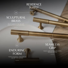 Load image into Gallery viewer, Sean Brass Knob &amp; Pull Bar
