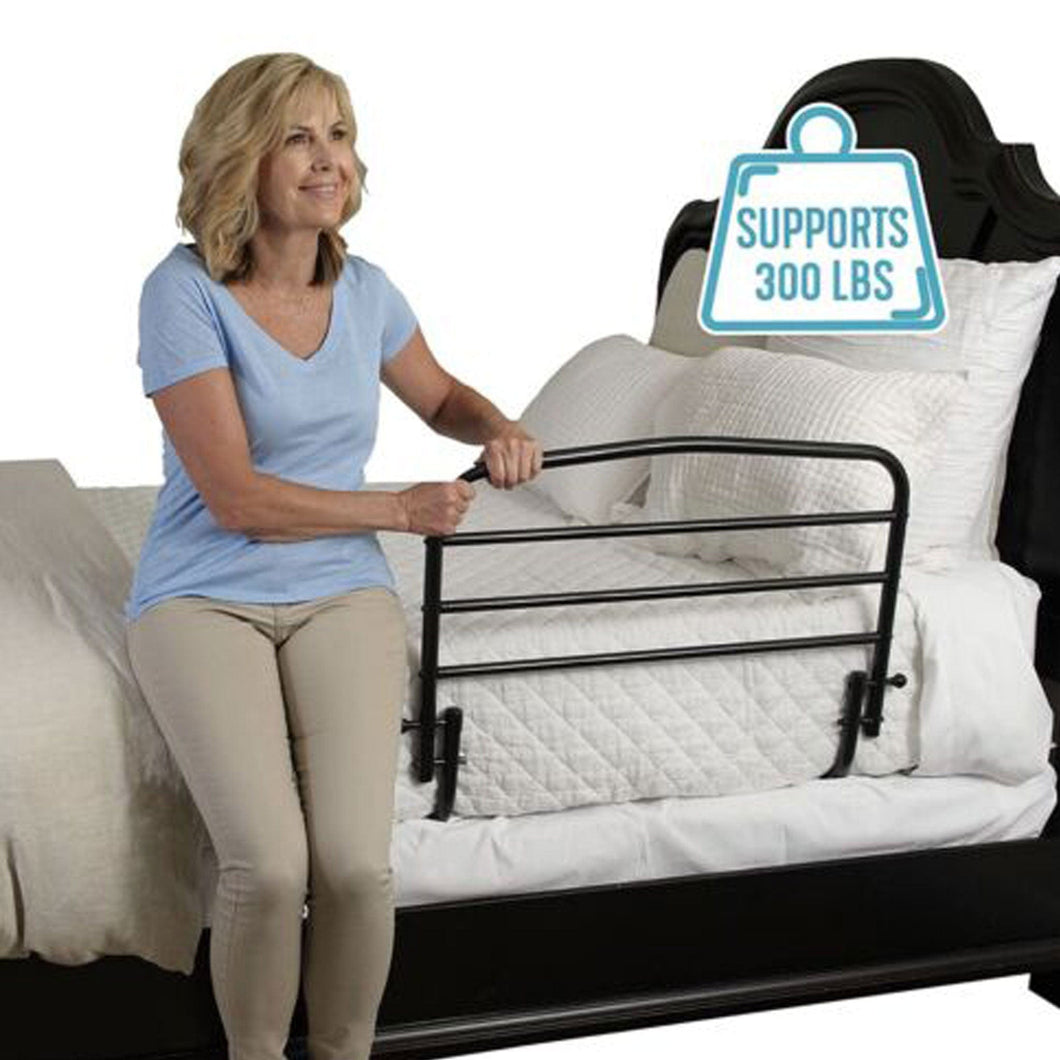 Selzalot bed rail Stander 30 in. Safety Bed Rail with Padded Pouch
