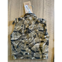 Load image into Gallery viewer, Selzalot jacket ORIGINAL BRAND GS115 NEW COLLECTION TODDLERS SLEEVELESS CAMO JACKET SIZE 4T
