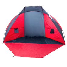 Load image into Gallery viewer, Selzalot Tent Tahoe Gear Cruz Bay Summer Sun Shelter and Beach Shade Tent Canopy - Coral Red
