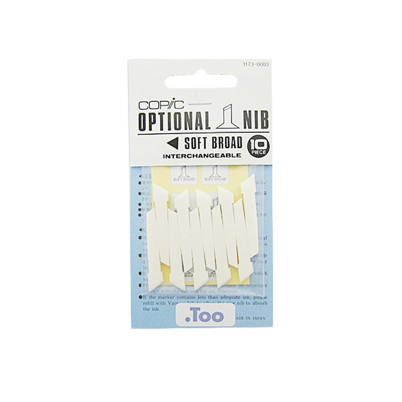 COPIC Original Nib 10pc Soft Broad