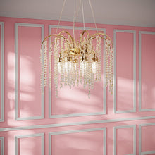 Carregar imagem no visualizador da galeria, Shajar Crystal Chandelier
