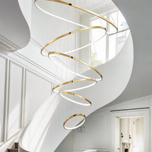 Cargar imagen en el visor de la galería, Shalom Round Chandelier

