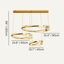 Carregar imagem no visualizador da galeria, Shamayim Round Chandelier
