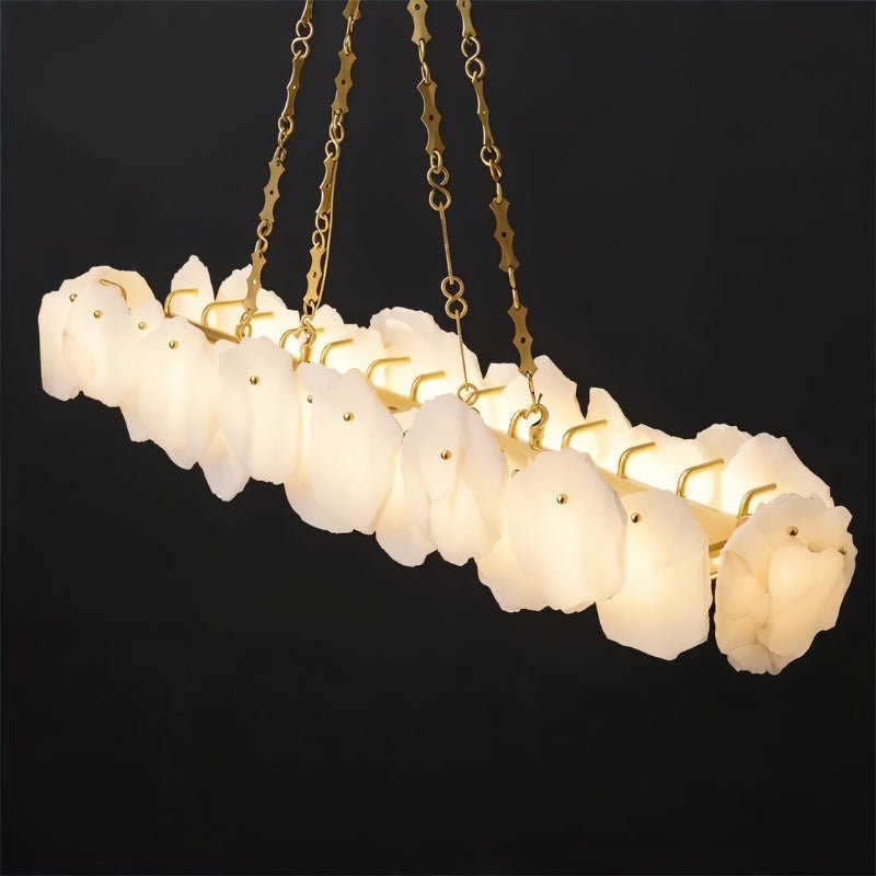 Shatkon Alabaster Chandelier Light