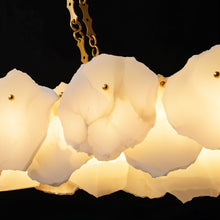 Load image into Gallery viewer, Shatkon Alabaster Chandelier Light
