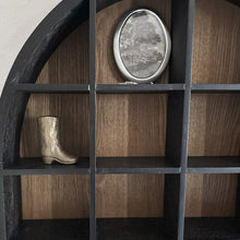Carregar imagem no visualizador da galeria, Arched Cubby Wood Wall Shelf
