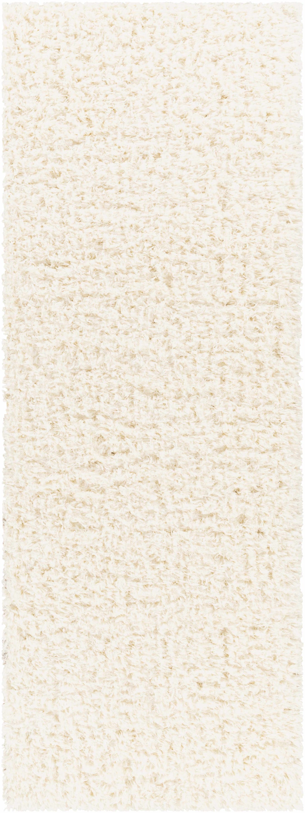 Siari Solid Cream Plush Rug