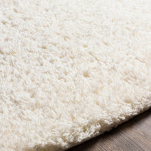 Load image into Gallery viewer, Siari Solid Cream Plush Rug
