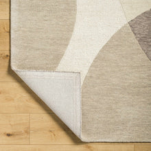 Cargar imagen en el visor de la galería, Cassiopeia Dark Brown &amp; Beige Area Rug
