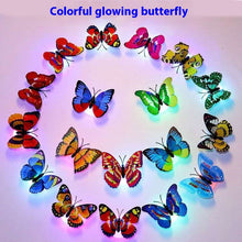 Carregar imagem no visualizador da galeria, Butterfly Light Sticker for Glowing Wall Decor in Walls and Kids Room
