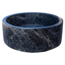 Load image into Gallery viewer, Natural Stone Sirius Black Marble Above Vanity Bathroom Sink Polished
