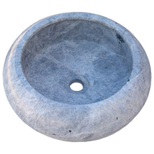 Load image into Gallery viewer, Natural Stone Sirius Silver Marble Above Vanity Bathroom Sink (D)15.5&quot; (H)6&quot;
