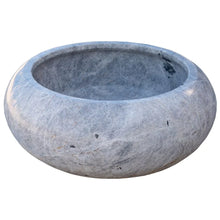 Load image into Gallery viewer, Natural Stone Sirius Silver Marble Above Vanity Bathroom Sink (D)15.5&quot; (H)6&quot;
