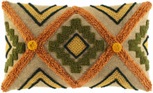 Load image into Gallery viewer, Skibbereen Boho Geometric Lumbar Pillow
