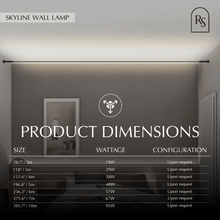 Load image into Gallery viewer, Skyline Wall Lamp
