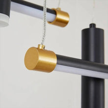 Carregar imagem no visualizador da galeria, Sleek Linear Pendant Light with Adjustable Height for Kitchen Island
