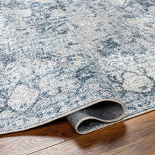 Carregar imagem no visualizador da galeria, Ankti Aqua Washable Area Rug - Clearance
