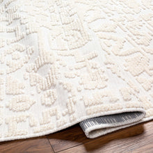 Cargar imagen en el visor de la galería, Beren Cream Washable Area Rug - Clearance
