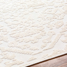 Cargar imagen en el visor de la galería, Beren Cream Washable Area Rug - Clearance
