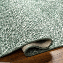 Carregar imagem no visualizador da galeria, Alyra Green Solid Area Rug
