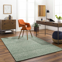 Carregar imagem no visualizador da galeria, Alyra Green Solid Area Rug
