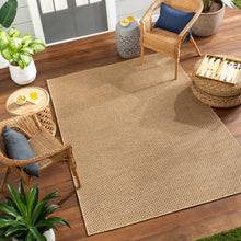 Load image into Gallery viewer, Zeta Flatweave Faux Jute Rug
