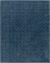 Load image into Gallery viewer, Sanvi Navy Wool Area Rug
