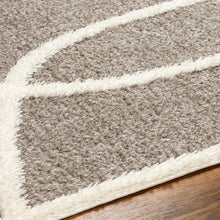 Load image into Gallery viewer, Gilon Taupe Plush Area Rug - Clearance
