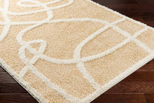 Carregar imagem no visualizador da galeria, Gilon Camel Plush Area Rug - Clearance
