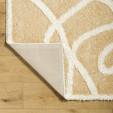 Carregar imagem no visualizador da galeria, Gilon Camel Plush Area Rug - Clearance
