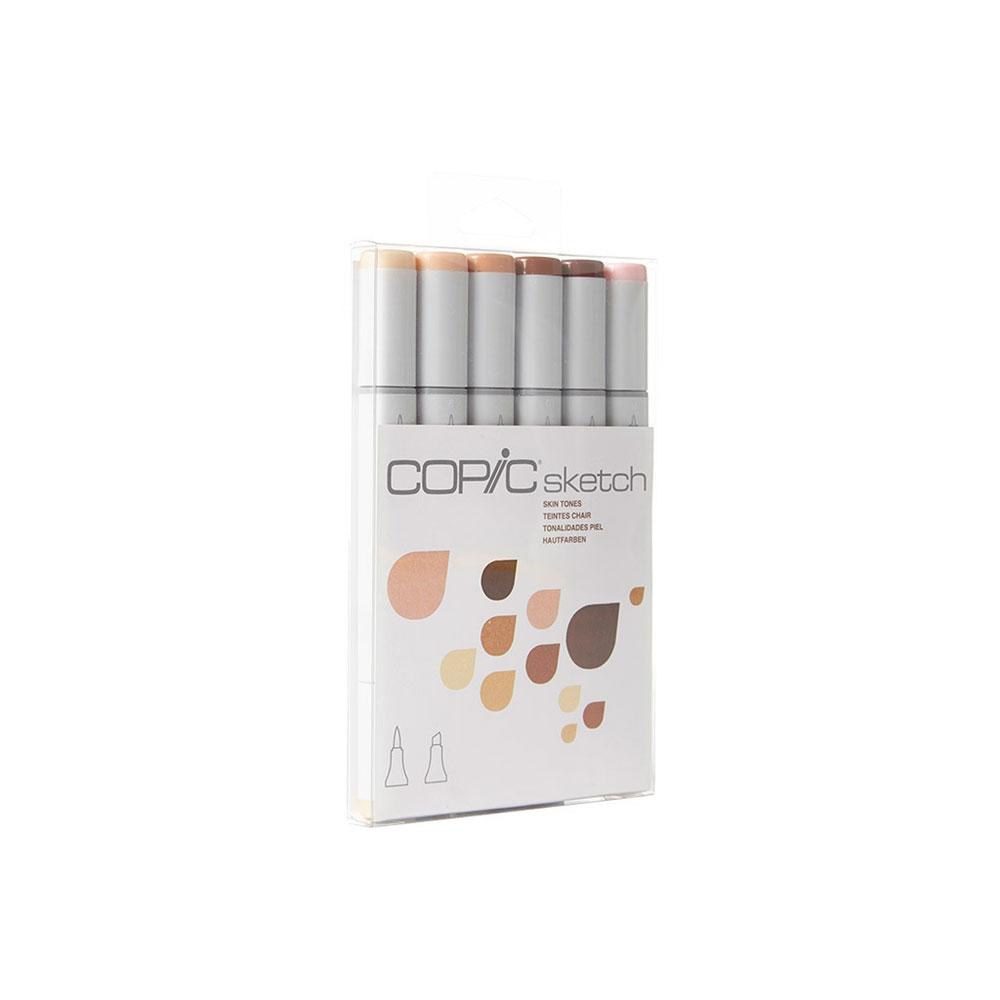 COPIC Sketch Marker 6pc Skin Tones 1