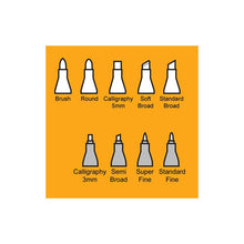 Load image into Gallery viewer, COPIC Original Nib 10pc Standard Fine
