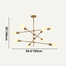 Load image into Gallery viewer, Sunburst Chandelier
