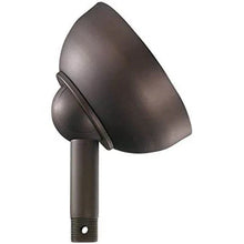 Load image into Gallery viewer, Kichler 337005TZG Independence Tannery Bronze w/ Gold Accent Fan Slope Adapter
